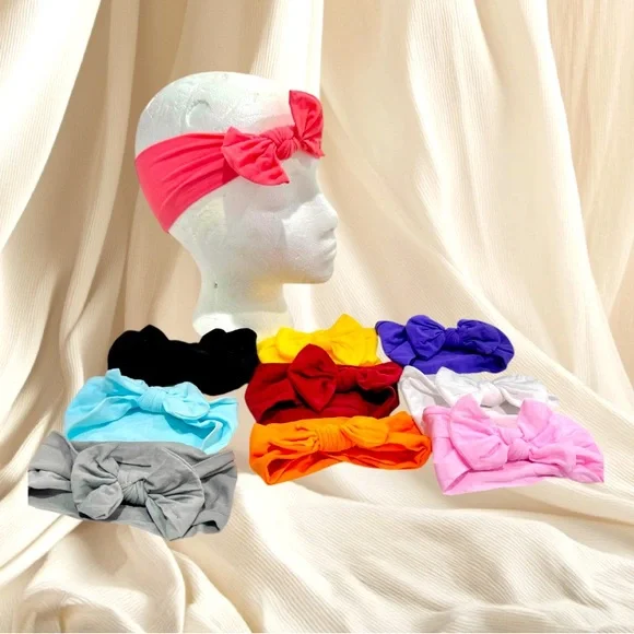 New ❤️ 10 pc lot Bow headbands baby toddler
Girl stretch bows - Picture 1 of 9